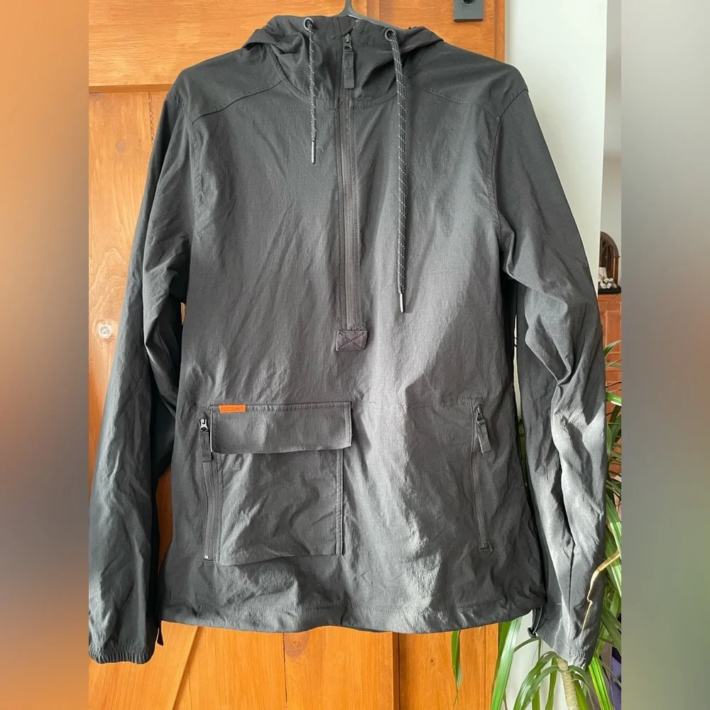 Black Men's Anorak - Picture 1 of 10